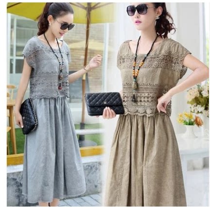 串珠毛衣链长款菩提装饰项链文艺男女配饰品春夏棉麻衣服挂坠挂件