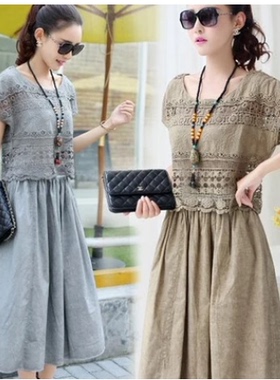 串珠毛衣链长款菩提装饰项链文艺男女配饰品春夏棉麻衣服挂坠挂件