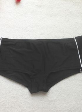 KU 2670  外贸原单  黑色 包臀比基尼泳裤  两款入