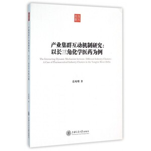 产业集群互动机制研究--以长三角化学医药为例 博库网