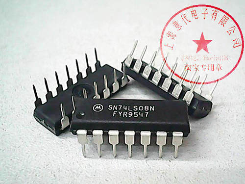 SN74LS08N   MOT  74LS08【正品原装】赛格市场G332室实体店 现货