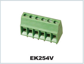 台湾町洋 PCB 螺钉线框直焊式接线端子EK254V