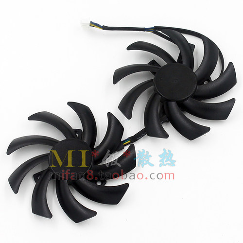 原装全新机箱 迪兰R9 280X 3G  显卡温控双风扇 PLD09210D12HH