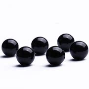 Natural black agate beads of agate with beads DIY accessories handmade bracelet DIY loose beads