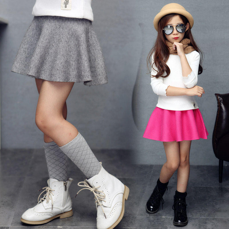 Jupe fillette en coton - Ref 2050102 Image 1
