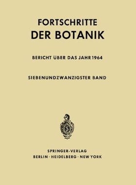 【预订】Fortschritte Der Botanik
