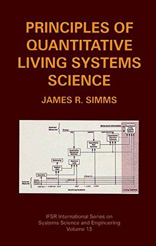 【预售】Principles of Quantitative Living Systems Science
