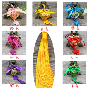 端午节香包香囊挂件 绸布香包手工荷包 香袋香 艾草大红桃心香包