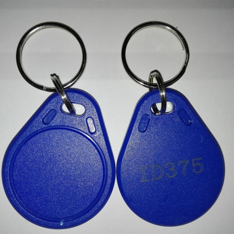 3号ID375K频钥匙扣卡可反复擦写复制ID卡钮扣小区门禁智能感应卡