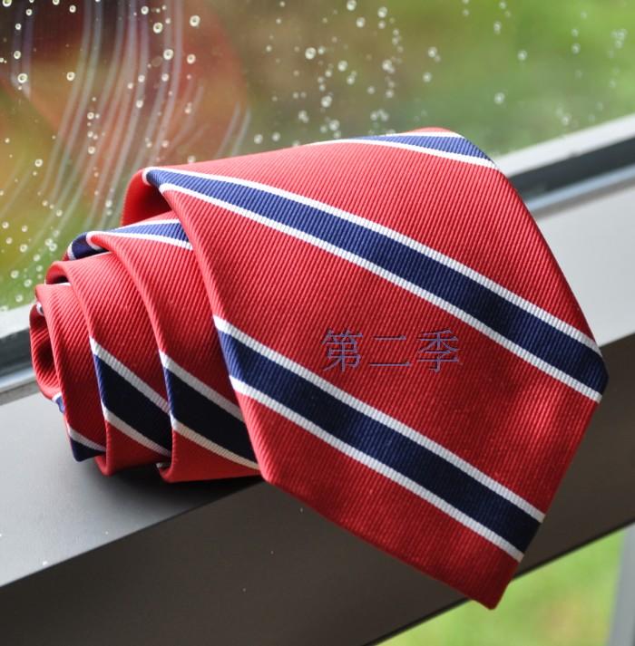 American Living外贸原单 100%真丝男商务正装领带红色条纹结婚在类目 服饰配件/皮带/帽子/围巾, 领部配件, 领带中 - 来自Buy2taobao.com提供专业的淘宝代购服务