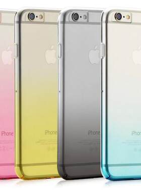 ICON晶秀iPhone6 plus苹果6发光渐变透明手机硬壳保护套适用于