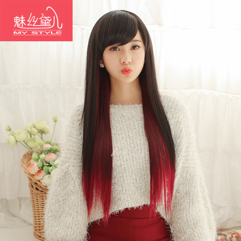 Perruque      Long cheveux raides - Ref 2613108 Image 1