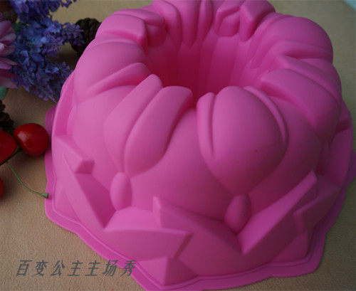 郁金香贝印戚风面包8烤箱烤盘