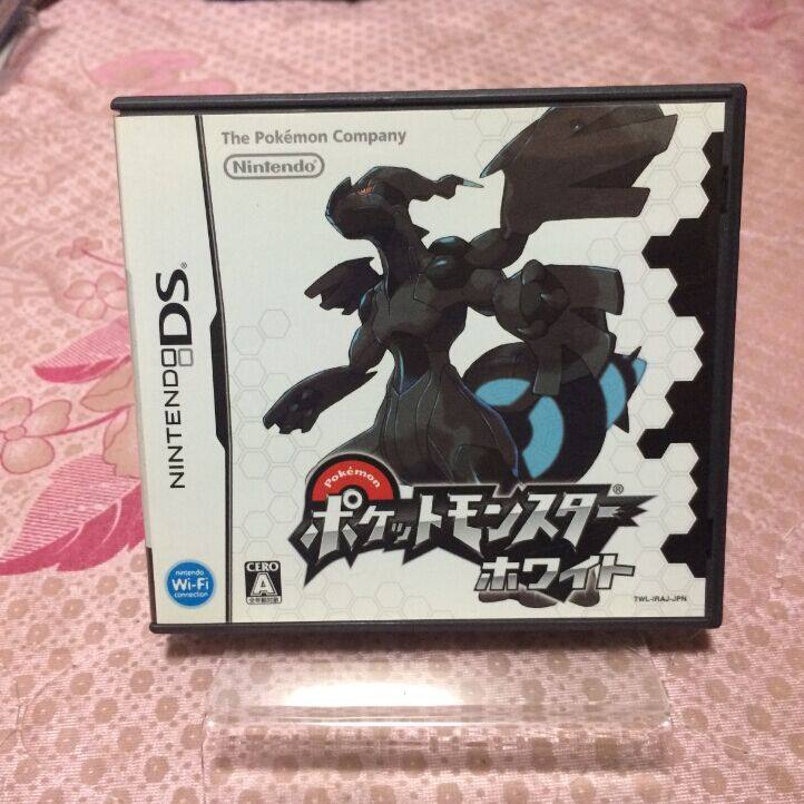 美品 任天堂NDS 3DS掌机适用 正版游戏卡带  口袋妖怪 黑白 白版