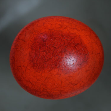 水玉冰魄大號紅瑪瑙擺件