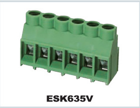 台湾町洋 PCB 螺钉线框直焊式接线端子ESK635V