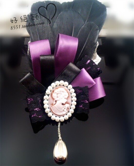 Broche femme en ruban - Ref 1179356 Image 1