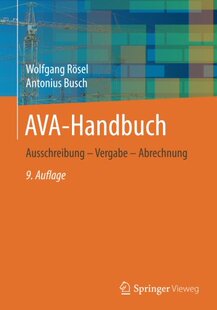 【预订】Ava-Handbuch: Ausschreibung - Vergab...