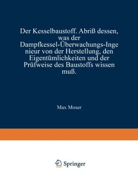 【预订】Der Kesselbaustoff: Abriss Dessen, W...