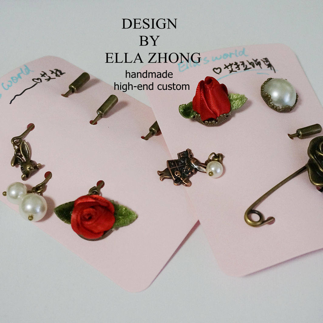 Broche femme ELLA ZHONG en Matériau mixte - Ref 1176730 Image 1