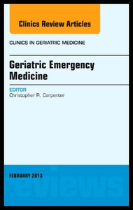 【预售】Geriatric Emergency Medicine