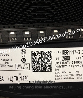REG1117-3.3/2K5G4 BB11174 SOT-223 德州仪器 全新原装现货