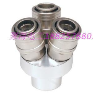。精品气动管接头空压机接头SMV圆三通配气管C铁接头SMY二插三插