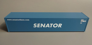 PIKyO模型 56240 40尺集装箱“Senator”涂装HO型1:87