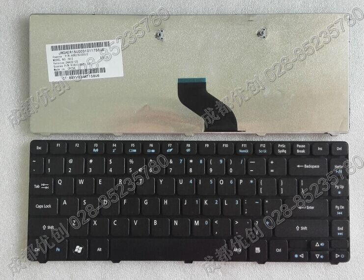 包邮全新 acer 宏基aspire 4752g 4750g 4750 4752键盘带螺丝柱