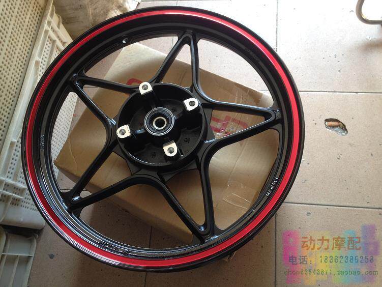 适用水冷夜猫150摩托车 后轮毂 CF150-2A/2C后钢圈 轮圈 原厂配件