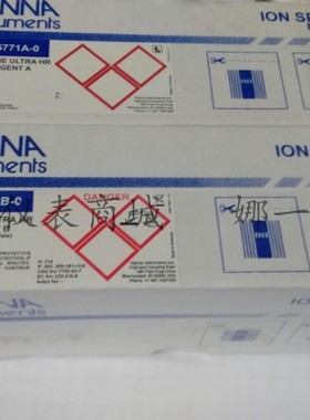 HI95771-01高量程余氯DPD试剂HI95771A-0+HI95771B-0哈纳原装正品