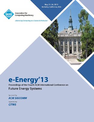 【预售】E-Energy 13 Proceedings of the Fourth ACM Interna...