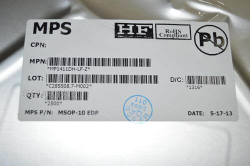 进口MPS MP1411DH MP1411DH-LF-Z 14年大量现货