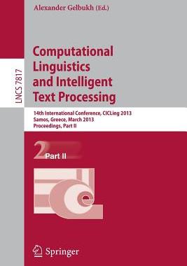 【预售】Computational Linguistics and Intell...