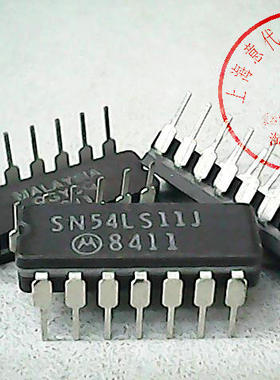 SN54LS11J  MOT  DIP-14〖正品原装〗赛格市场G332室实体店 现货