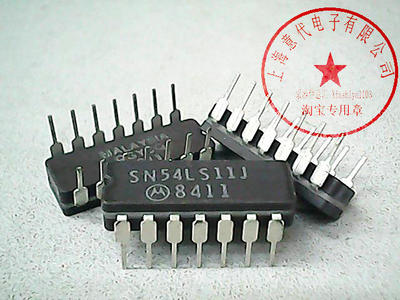 SN54LS11J  MOT  DIP-14〖正品原装〗赛格市场G332室实体店 现货