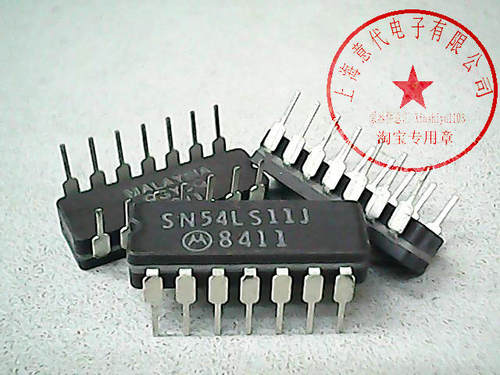 SN54LS11J  MOT  DIP-14〖正品原装〗赛格市场G332室实体店 现货