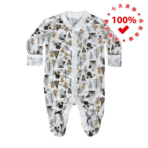婴儿连体衣美国OLDNAVY爬服纯棉