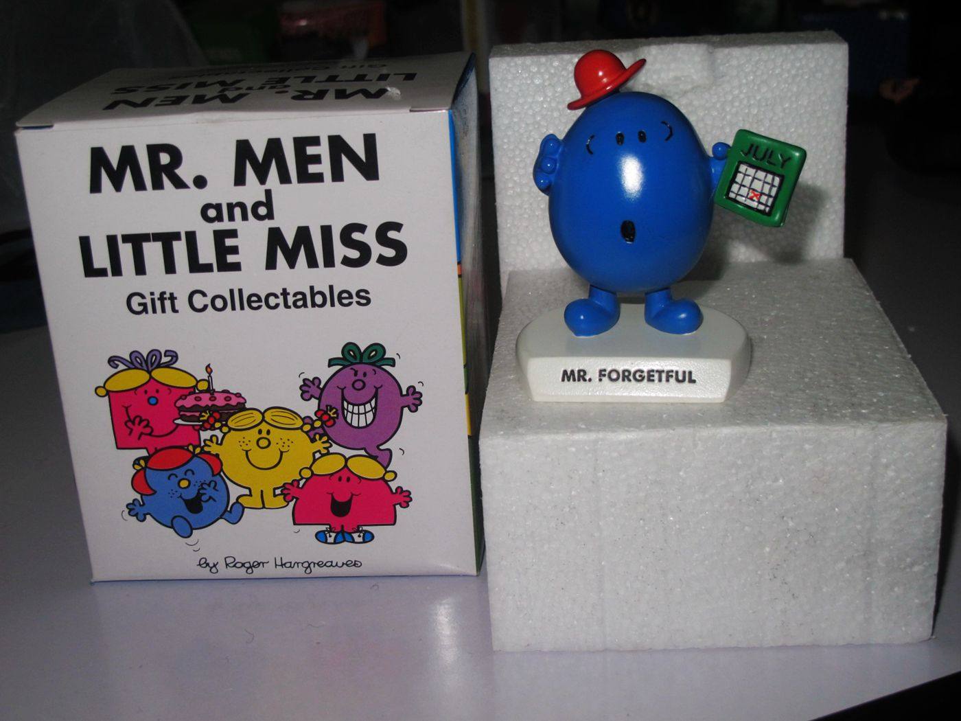 奇先生妙小姐玩具 英国原版gk手办 mr forgetful 现货