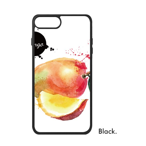 适用于iPhone水果美味健康水彩画Xr手机壳max保护套678plus硅胶11