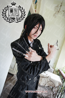 黑执事风衣白夜之城塞巴斯蒂安