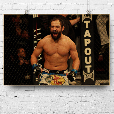 UFC冠军海报 强尼·亨德里克斯Johny Hendricks综合格斗明星挂图