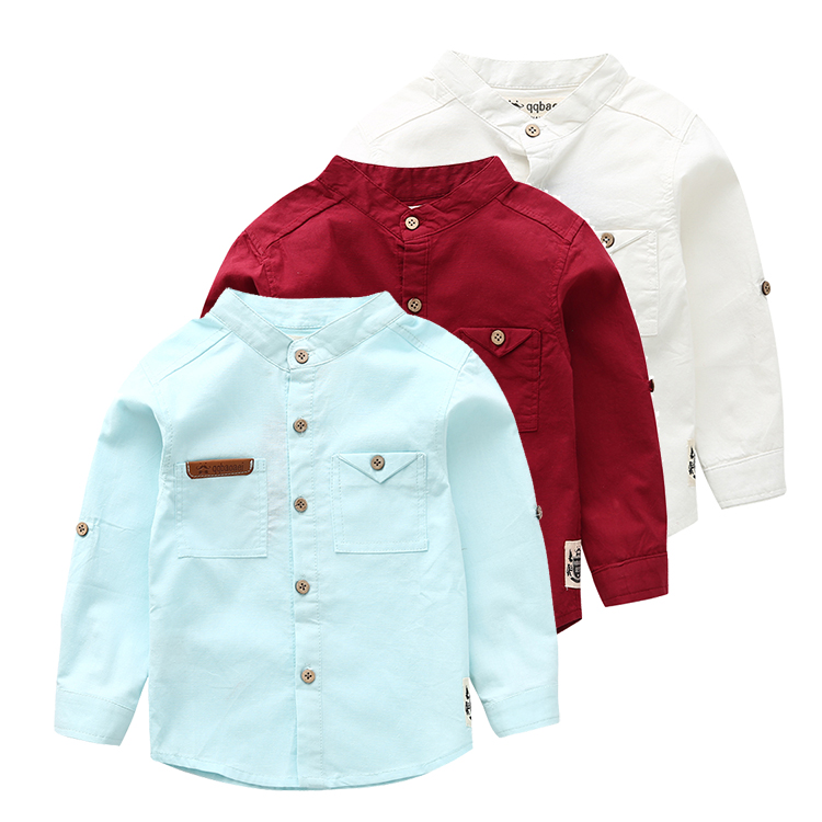 Chemise garcon à manche longue - Ref 2082574 Image 1
