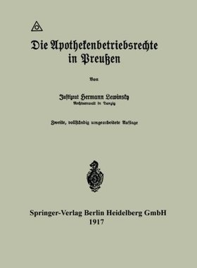 【预订】Die Apothekenbetriebsrechte in Preussen