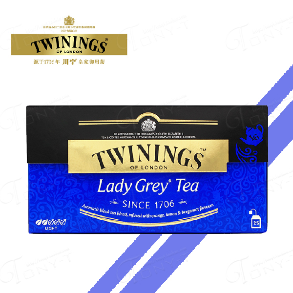 入袋泡茶包25川宁仕女伯爵红茶TWININGS原装进口英国包邮促销