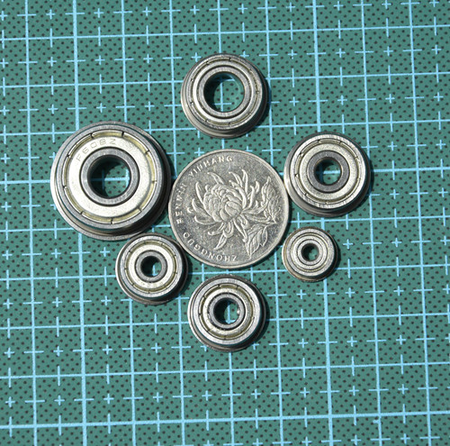 3D打印机配件带法兰轴承F623ZZ  F624ZZ F605ZZ   F608ZZ F606ZZ