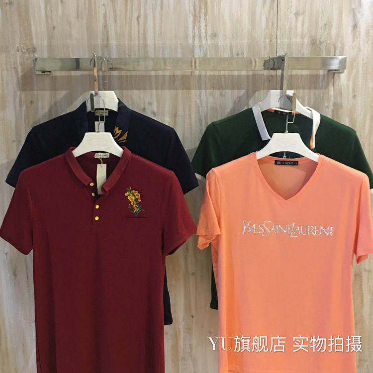 服装店上墙不锈钢正挂 侧挂 梯形正挂展示架 墙壁服装挂衣货架