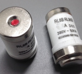 熔断器RL8B RL98B D02 20A 380V~500V