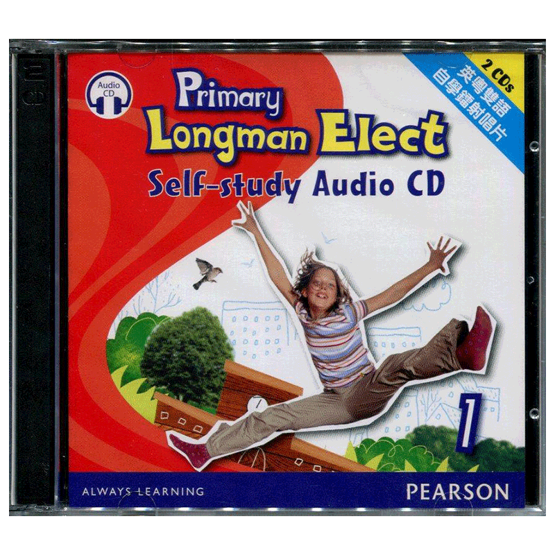 原版进口培生朗文小学6-12岁英语教材 Primary Longman Elect 1 自学CD