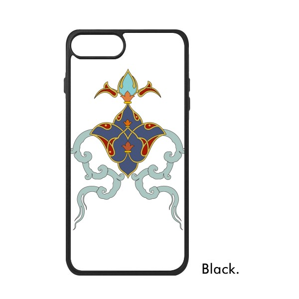 适用于iPhone克彩色现代花朵对称Xr手机壳max保护套678plus硅胶11